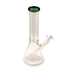 Premium Classic Glass Beaker Bong Water Pipe in lake green for purchase at Honeybee Herb.