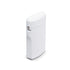Puffcase joint and lighter holder in white color closed for discreet smoking storage 