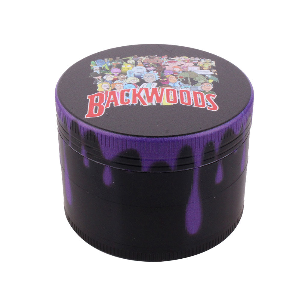 Color Drip Aluminum 4-Piece Herb Grinder In Purple