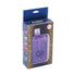 Purple glitter glycerin hand pipe in branded packaging – for sale online