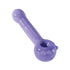 Shop Purple Spike Dot glass spoon hand pipe – pocket size, smooth draw. In stock with quick shipping from Honeybee Herb.