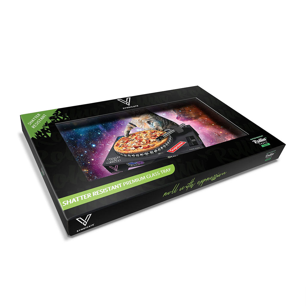  pussy vinyl glass rolling tray in gift box — shatter resistant, ready to ship — buy now 