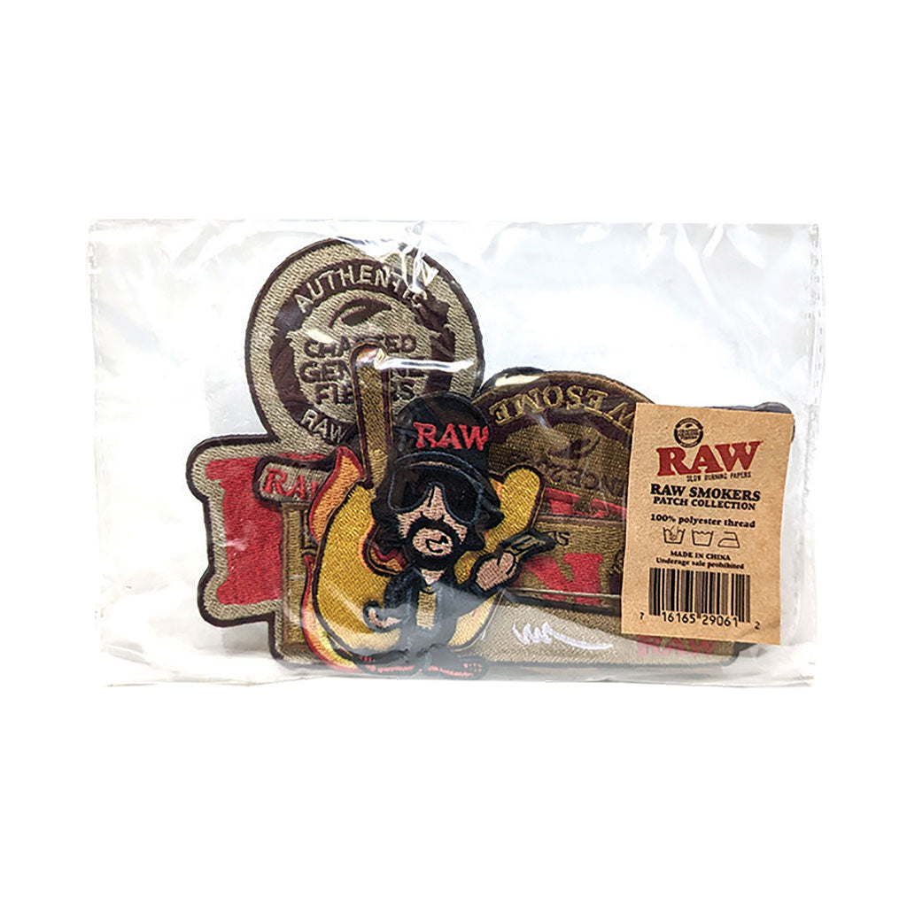 Buy 7ct Raw Mixed Patches set – official RAW apparel accessories for hats, jackets, and bags