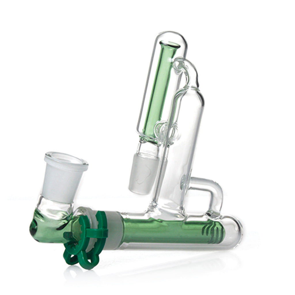 Recycler Green 18.8mm 90-Degree Ash Catcher