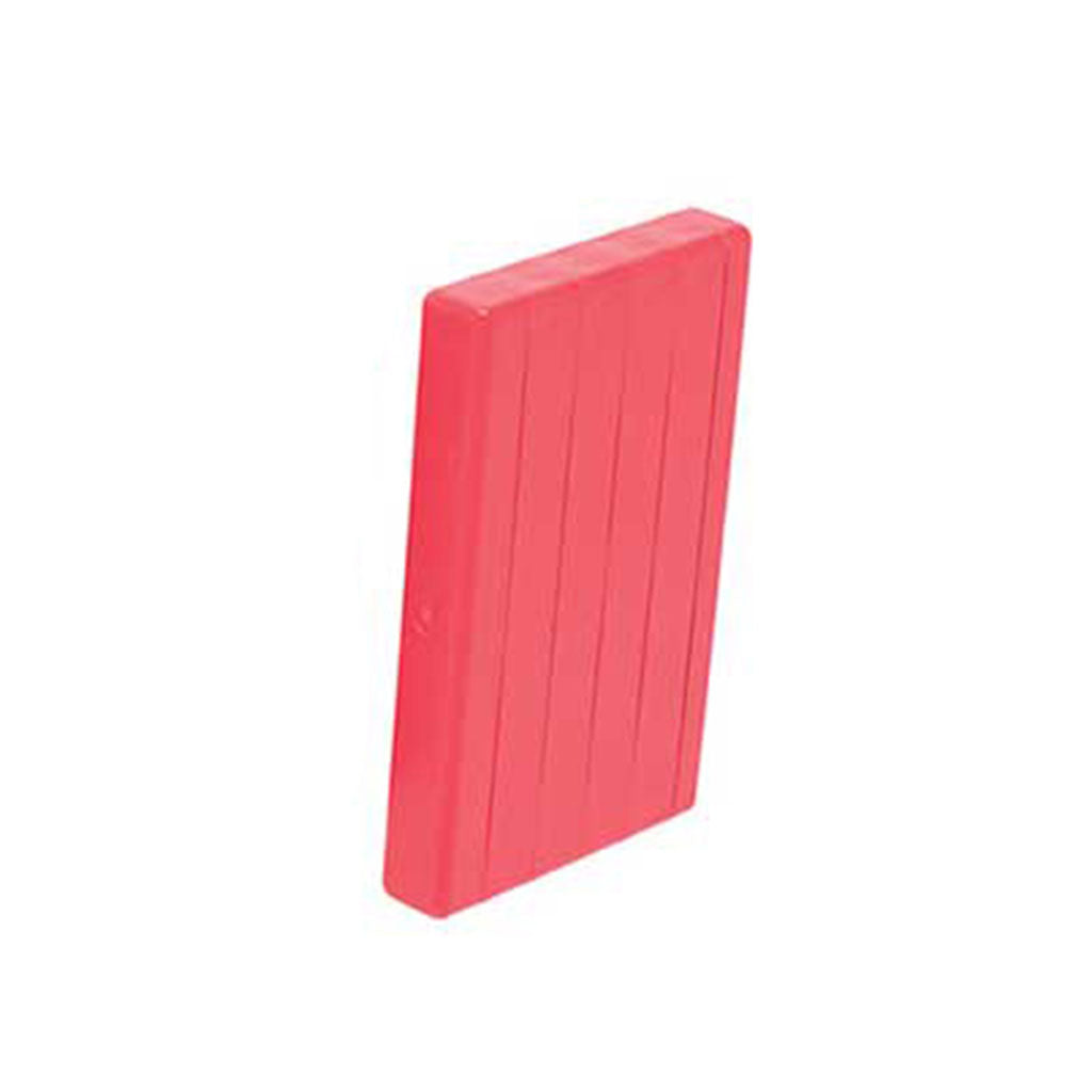 Red eco-friendly biodegradable plastic 5-cone holder for pre-rolls