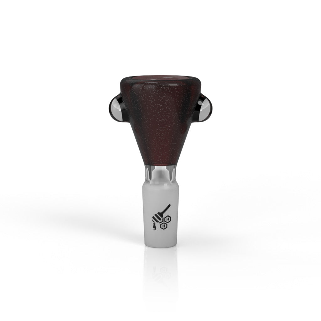 Honeybee Herb Red Dichro Spotted Galaxy Flower Bowl