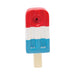 Order patriotic ceramic popsicle smoking pipe – angled product photo