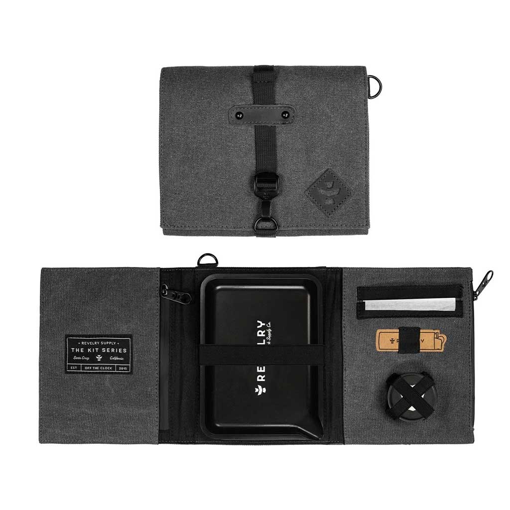Revelry all-in-one rolling kit in Smoke color.