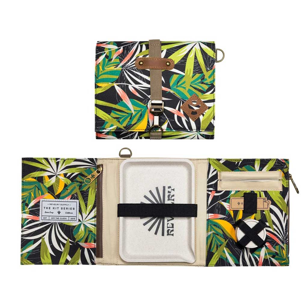 Revelry All-In-One Smell-Proof Rolling Kit in the Mahalo color.