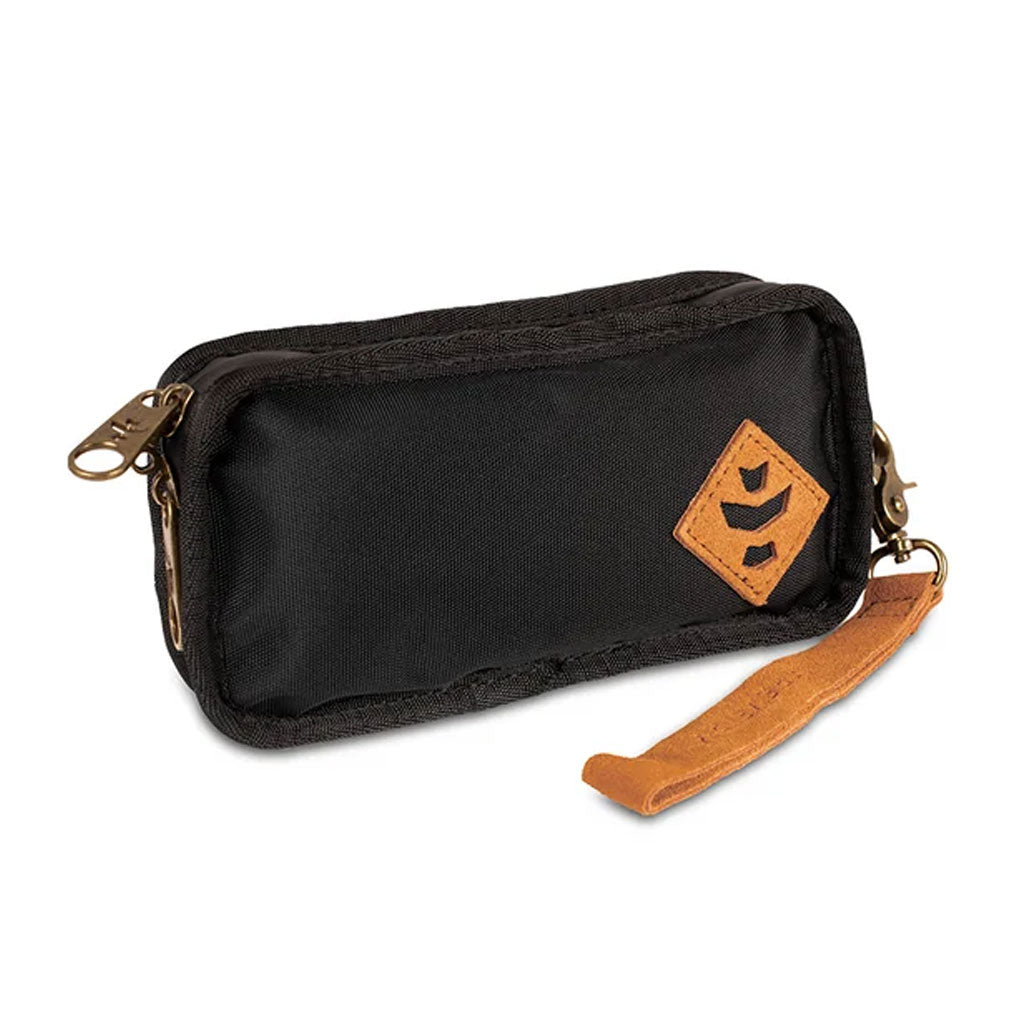 Revelry Supply Gordito padded pipe pouch in black.