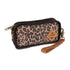 Revelry Supply Gordito smell-proof padded pipe pouch in a Leopard pattern.