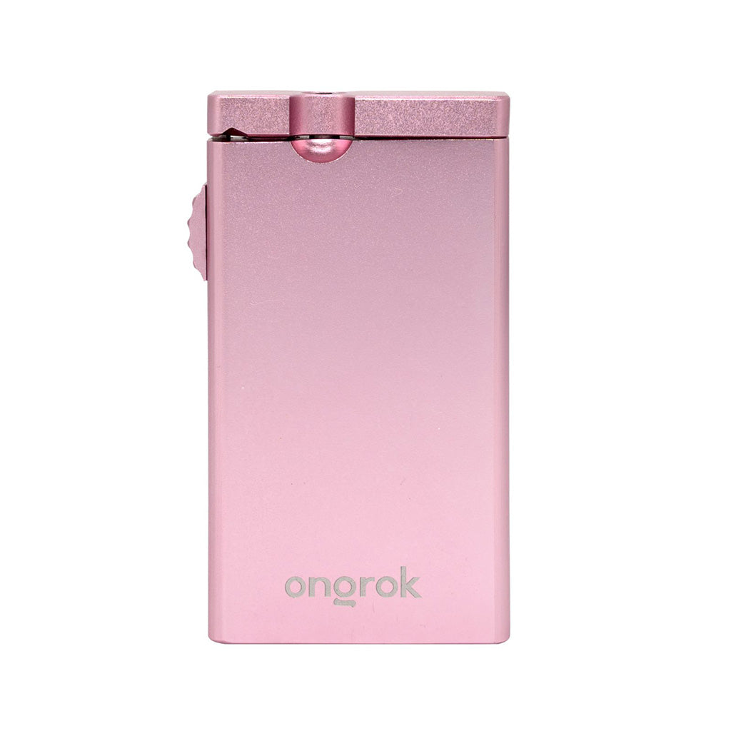 Compact rose gold ONGROK dugout herb accessory—buy online today