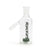 Dark Green Ruckus Disc-O Inferno Ash Catcher with 14mm 45-degree joint available at Honeybee Herb.