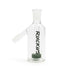 Dark Green Ruckus Disc-O Inferno Ash Catcher with 14mm 45-degree joint available at Honeybee Herb.