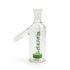Milk Green Ruckus Disc-O Inferno Ash Catcher with 14mm 45-degree joint available at Honeybee Herb.