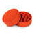 Sunset Orange Santa Cruz Shredder 2-piece hemp herb grinder.