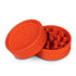 Sunset Orange Santa Cruz Shredder 2-piece hemp herb grinder.