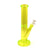 slyme green glass beaker bong waterpipe with diffused downstem and bowl, premium quality, shop honeybee herb