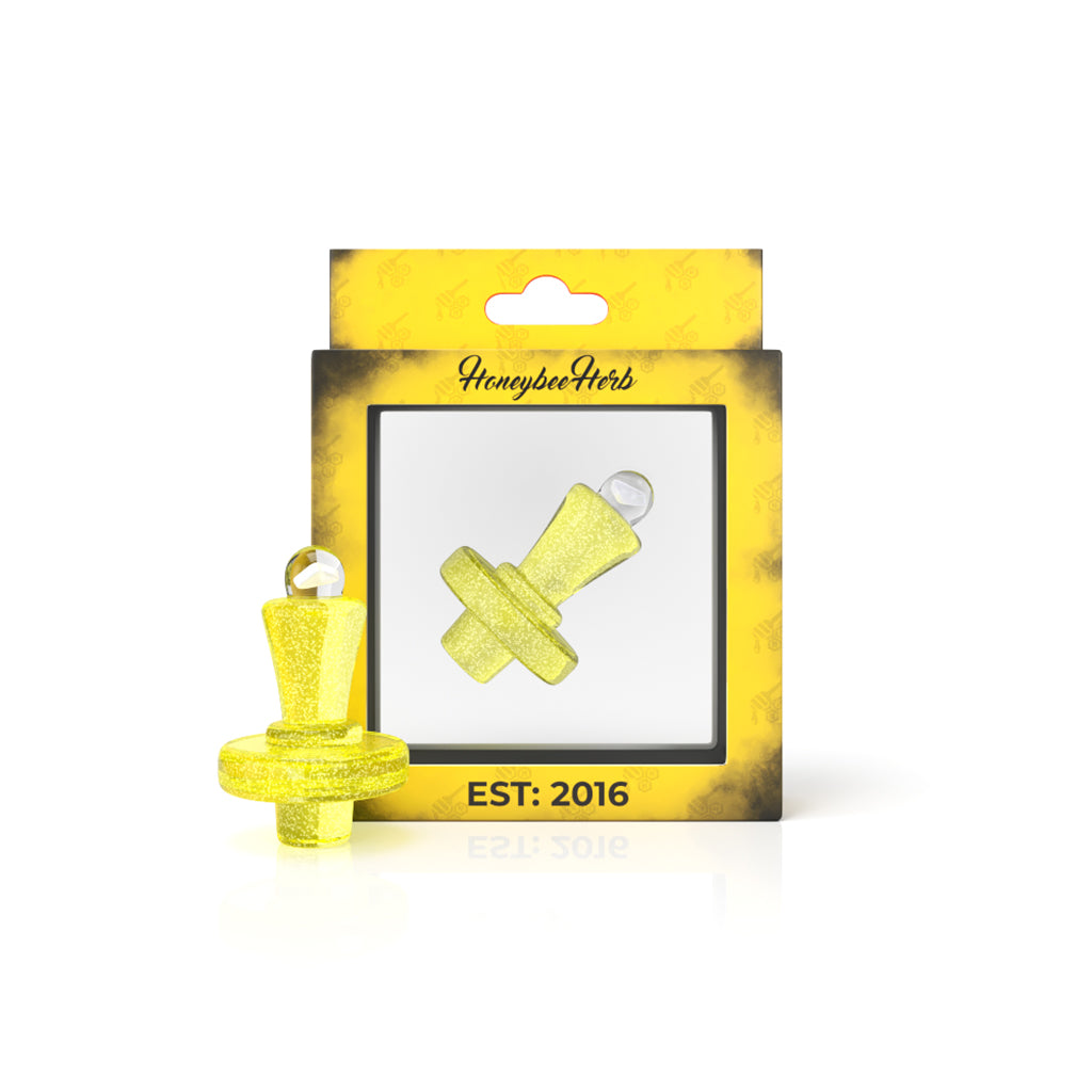 Slyme Glass UFO Style Opal Starlight Control Tower Airflow Carb Cap Packaging View