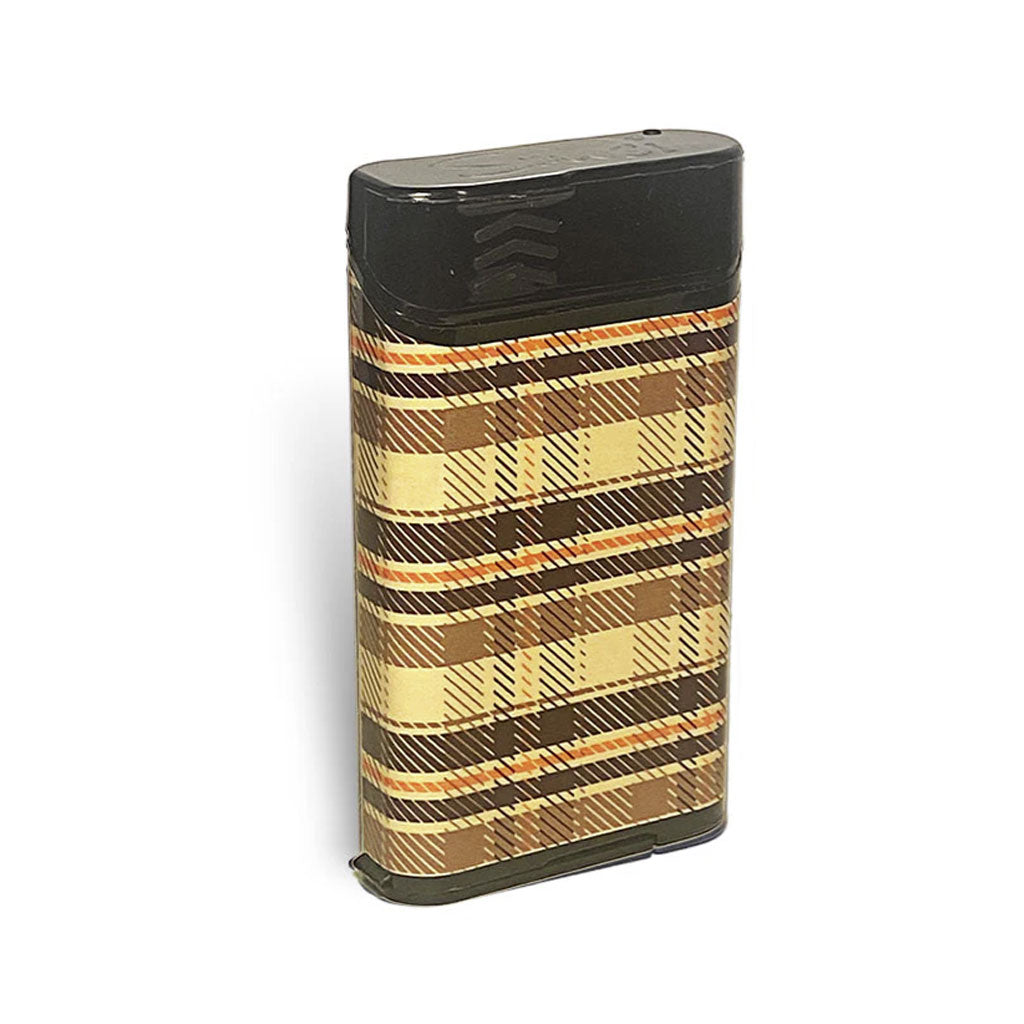 Smosi Evolution Dugout Plaid Lad design – compact and durable smoking dugout for sale.
