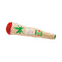 Reverse Angled View Of Stoned Puppy Joint Squeaky Dog Toy Plush 