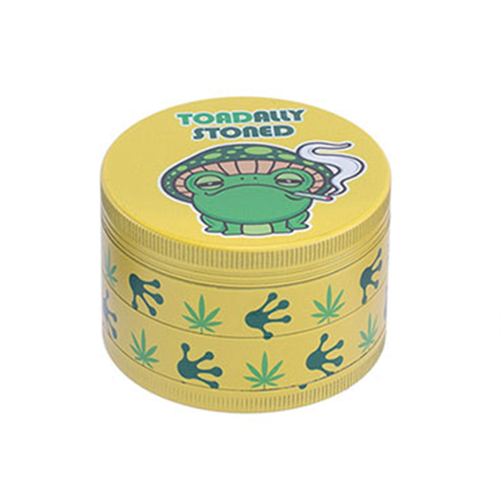 Stoned Toad 2.5-Inch Wacky Grinder At Honeybee Herb