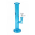 Blue straight tube water bong with diffuser downstem in stock