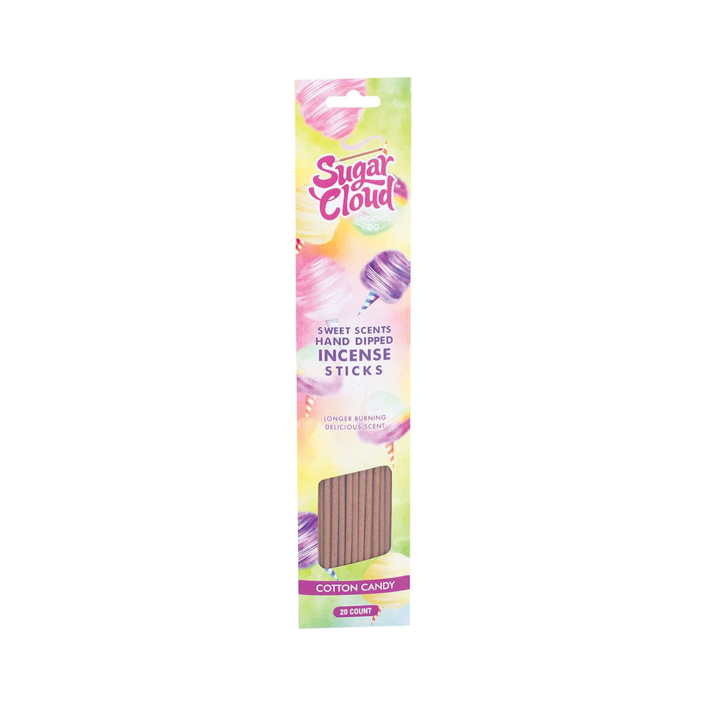 sugar cloud incense sticks cotton candy 20 count pack