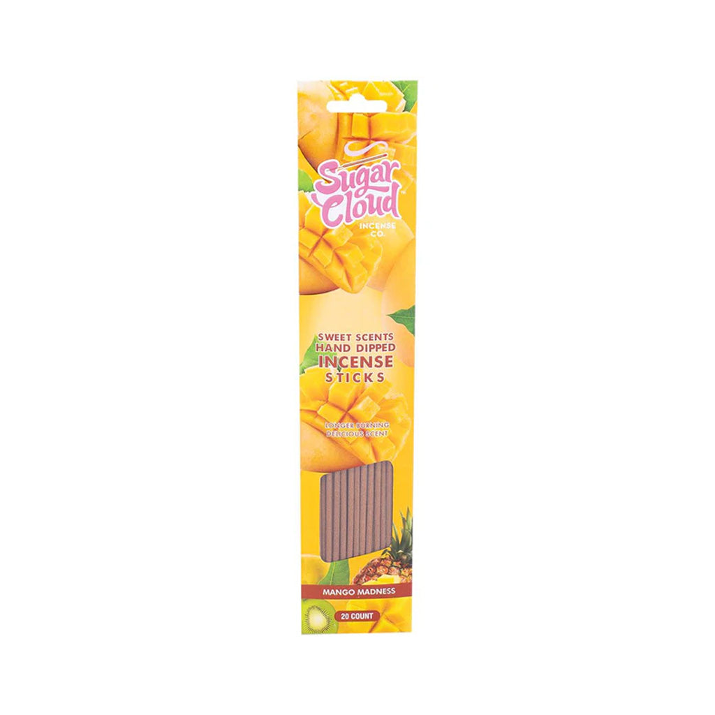 sugar cloud incense sticks mango madness 20 count pack
