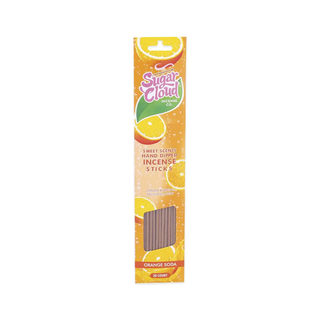 sugar cloud incense sticks orange soda 20 count pack