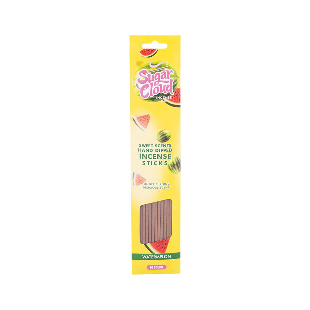 sugar cloud incense sticks watermelon 20 count pack front view
