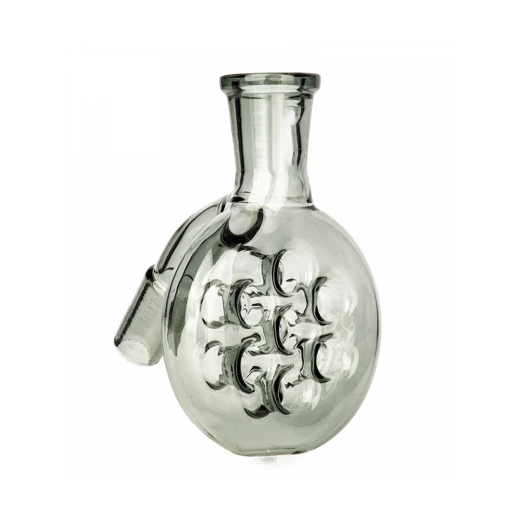 Buy Hittn Swiss Perc black glass oil burner bong ash catcher online 45 degree