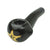 Black Taster Pipe Surrender taster pipe shown with Famous Brandz 3 inch taster pipe box