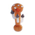 Buy yellow toadstool mushroom glass hand pipe – quick delivery 