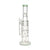 Green Triple Matrix Perc honeycomb straight tube bong—shop now at Honeybee Herb with secure checkout and quick delivery.