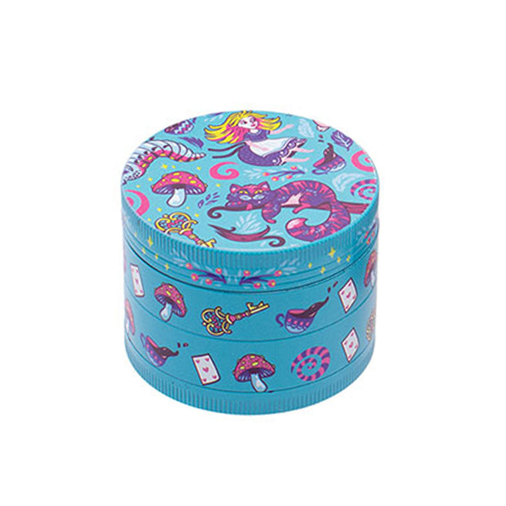 Trippy Alice 2-Inch Wacky Grinder At Honeybee Herb