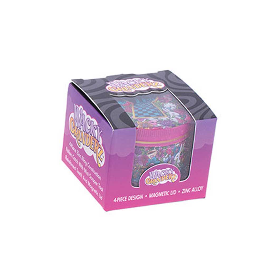 Trippy Keyhole 2-Inch Wacky Grinder Packaging View