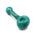 Teal Frit Handpipe by USA Made Glassworks, 4 inch spoon-style pipe in a simple product view.