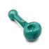 Teal Frit Handpipe by USA Made Glassworks, 4 inch spoon-style pipe in a simple product view.