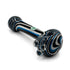 USA Made Glassworks Linework Handpipe in Phantom, a 4-inch glass hand pipe.