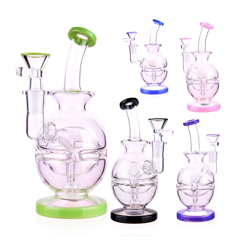 Various Colors Mini Fab Egg Dab Rig Available At Honeybee Herb