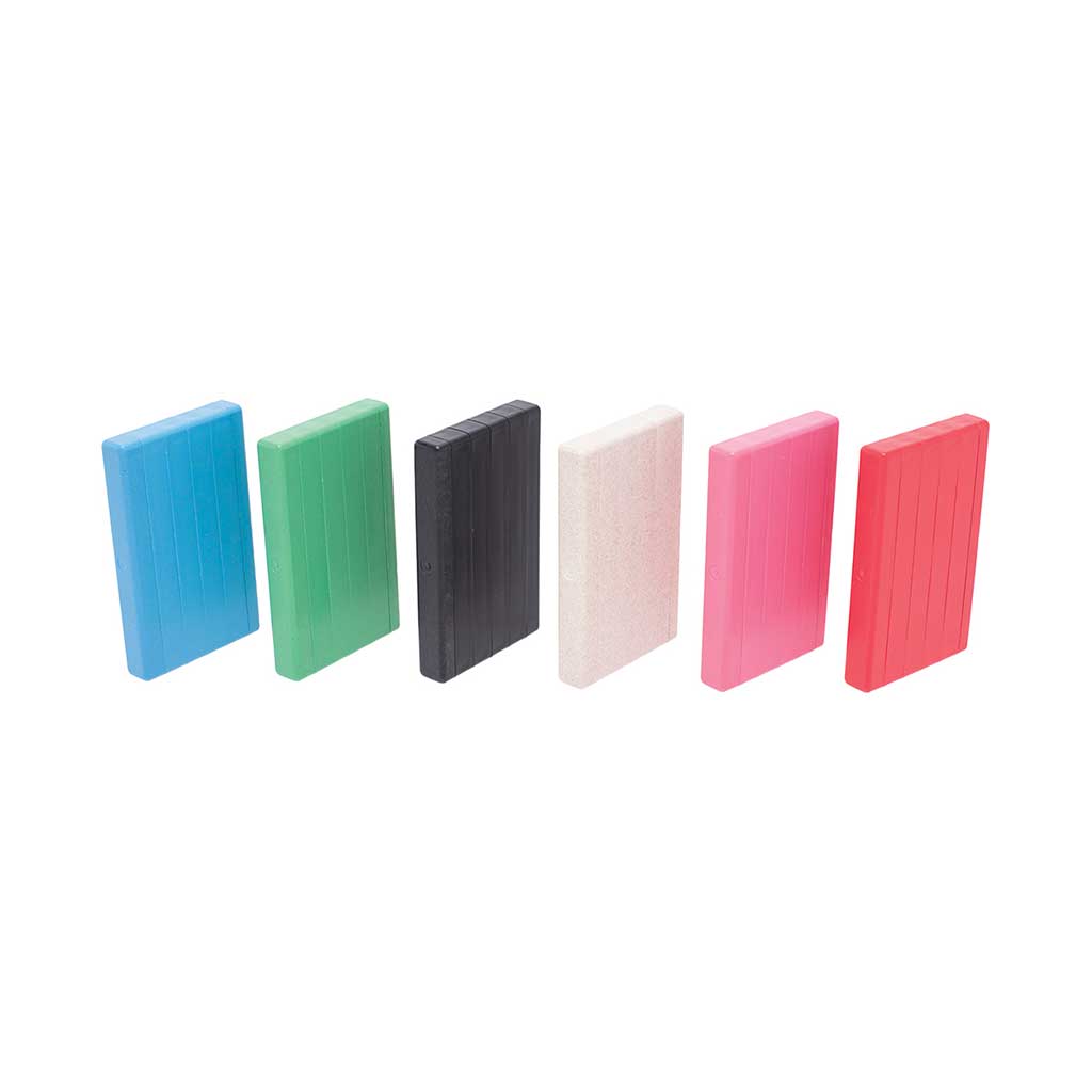 Various color biodegradable plastic 5-cone holder case for pre-roll storage 