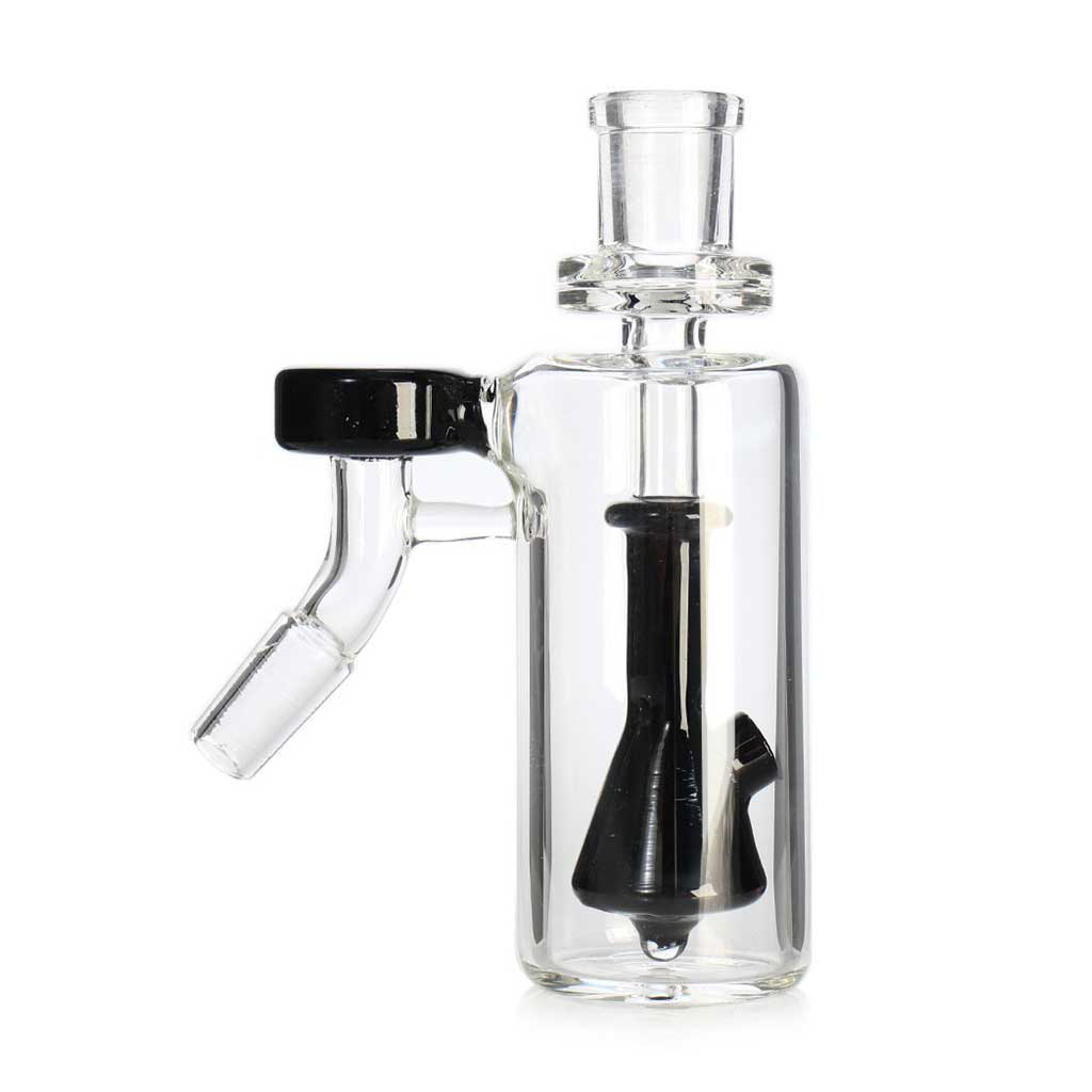 Vented Bell Perc Ash Catcher in Black – Buy Online at Honeybee Herb for Smoother Sessions