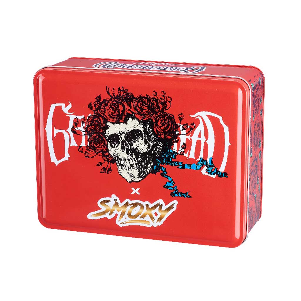 Vulcan Red Grateful Dead Torch – refillable butane torch lighter with skull design and precision flame control