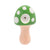 Packaged Wacky Bowlz green mushroom pipe – ceramic and collectible