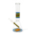Wigwag Straight Tube Beaker Bong in blue available at Honeybee Herb online smoke shop