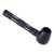 Disassembled Black Window Aluminium Glass Pipe – aluminum and glass smoking pipe