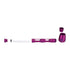 Purple Window Aluminium Glass Pipe – unique design with glass insert for smooth smoking