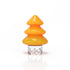 Yellow Glass Christmas Tree Top Cyclone Carb Cap Clean View