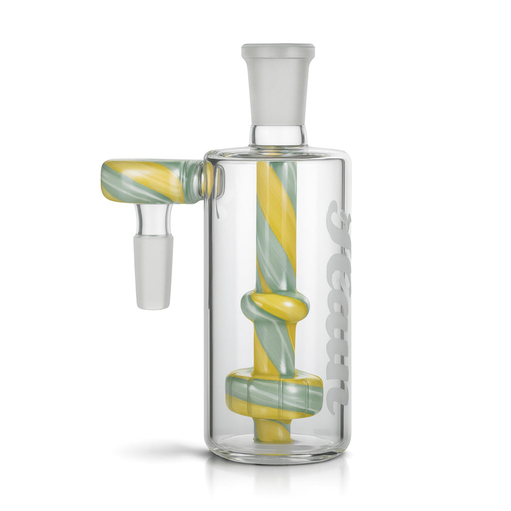 Buy Yellow  Twist Perc Ash Catcher with Color Rod – Shop Now